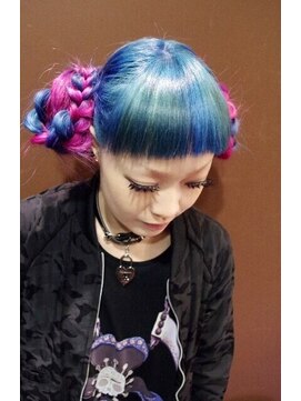 ウォンカヘアー(WONKA hair) ビビットカラー