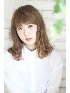 ザ デイ フォーヘアー(The day 4 HAIR) Ice Grey　<シースルーワイドバング＞