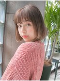 お手入れ楽ちんボブ♪