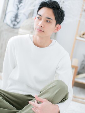 モッズヘア 越谷(mod's hair) *mod's越谷*大人クールな七三ビジカジショートa