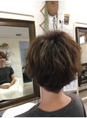 ナチュラルウェーブシュートボブ