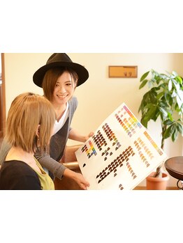 ★女性スタイリスト２名のみ★１人のスタイリストが仕上げまで担当してくれる小規模プライベートサロンです