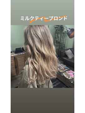 サロンドミルク 原宿(salon de MiLK) サロンドミルク ミルクティーブロンド