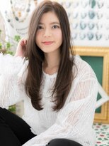 カバーヘア ブリス 大宮西口(COVER HAIR bliss)&nbsp;アシンメトリーワンレン小顔黒髪ストレートa大宮20代30代40代!