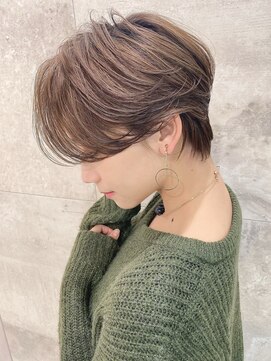 アンド ストーリーズ(&STORIES) センターパートボブローライト/20代/30代/40代/ハイライト