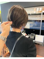 アトレ(attrait)&nbsp;＊大人ショートボブ グレージュ 透明感 天王寺美容室