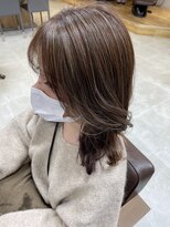 フラココ 荻窪店(hurakoko trico)&nbsp;[コントラストハイライト]石澤彩咲　大人カワイイハイライト