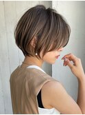 美シルエット×立体感×上質大人ショートボブ【担当BISA】