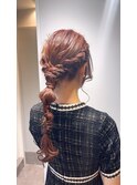《三軒茶屋 Aria》編みおろしパーティヘアセット