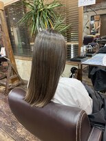 ロッソバイアルター 鎌取(ROSSO by aL-ter)&nbsp;【グレージュカラー/ボブウルフ/ココアベージュ】千葉香奈