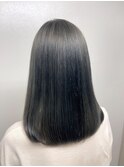ダークトーンでも透け感◎ブルージュ