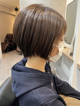 フルール(Fleur) 恵比寿 ショートボブ 白髪染め オージュア 髪質改善