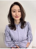 ふんわりレイヤー×ホワイトアッシュ