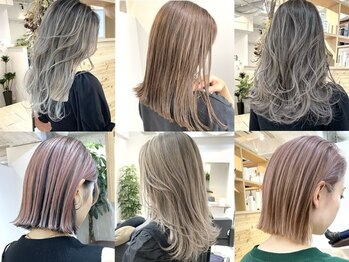 ヘアワン(HAIR One)の写真/【SNSで話題のカラー!!】ダブルカラーはとことんダメージレスに!ダメージ知らずのケアブリーチも導入◎