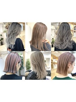 【SNSで話題のカラー!!】ダブルカラーはとことんダメージレスに!ダメージ知らずのケアブリーチも導入◎