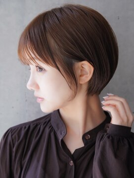 カライング(ing) ショートカット×ひし形ショートボブ×前髪あり20代30代40代 s03