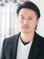 モッズヘアメン 札幌月寒店(mod's hair men)&nbsp;刈り上げがポイント！アッシュブラック大人ショートm札幌月寒