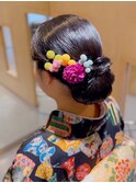 和装ヘアアレンジ