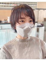 アトリエ エス atelier es HAIRDESIGN&nbsp;レイヤーカット/顔周りレイヤー/抜け感/透明感カラー/無造作ヘア