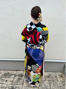 ジョリバイブラフ(joli by BLUFF)の写真/大切なイベントの日の着付けは【joli】で。思い出に残る素敵な1日を―。