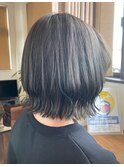 外はね◎アッシュカラー