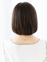ドクターズサロン LAB 小山店&nbsp;ミストバング髪質改善オリーブブラウンボブg小山20代30代40代