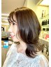 【 ハリ艶♪】カット+髪質改善カラー（レブリン酸）＋3工程トリートメント