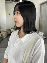 ビューナゴヤ 名駅(VIEW NAGOYA)&nbsp;前髪カタログ/イメチェンスタイル／ウェーブパーマ/こなれミディ