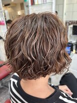 ロマンヤカタ ファース(ROMAN YAKATA fars)&nbsp;髪質改善　スパイラルパーマ　ボブ@田代1/21