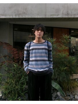 オムズ(OM's) メンズカットメンズパーマシースルーマッシュニュアンスパーマ