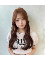 ユーフォリア 渋谷グランデ(Euphoria SHIBUYA GRANDE)&nbsp;ピンクブラウン　ピンクカラー　ベージュカラー　YUKI