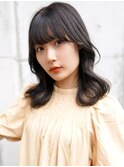 【La fith】ウェーブくびれミディ｜Aラインボブ
