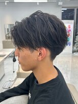 ネイロ 北千住(NeiRo)&nbsp;メンズマッシュ刈り上げ波巻きツイストスパイラルパーマ北千住