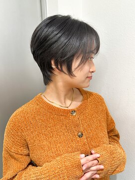 ムクヘアー(muk hair) 透けバングマッシュショート