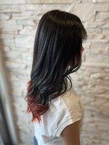 トータルビューティサロン シェリ(total beauty salon cheri)&nbsp;先カラー×オレンジ
