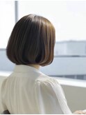 30代40代ショート白髪染めグレイカラーボブ艶栄名駅伏見丸の内