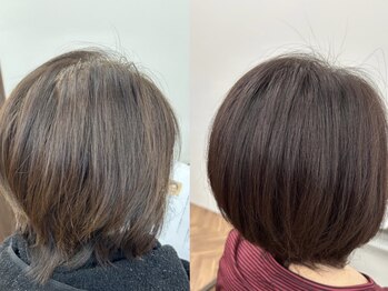 ツヤイロ 牧御堂店の写真/【岡崎/牧御堂町】グレイカラーで自分らしい魅力を引き出しましょう♪理想の髪へと導きます◎