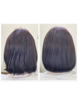 白髪のお悩みが増える40代～50代にオススメ◎髪質改善カラーで、白髪を染めれば染めるほどいい髪質へ！