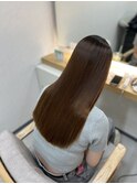 滑らかグロスストレート【髪質改善】