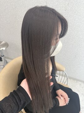 天神美容室 【本松美咲】オリーブブラウン