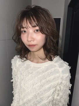 アイン(eim) ミディアム/レイヤー/オリージュ/透明感カラー