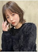 【Owelle 銀座】インナーカラー×ミルクティーベージュ