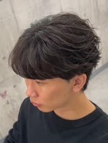 ビカムメンズヘアー 栄店(become men's hair)&nbsp;シースルーフェザーパーマ/韓国ヘア/ナチュラル