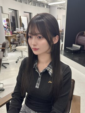 ハピネス 梅田茶屋町店(HAPPINESS) 韓国ヘア/レイヤー/顔周り/ブリーチなし/髪質改善/グレージュ