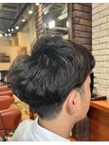 ヘアメイク フレンシア(hair make flencia)&nbsp;爽やか！大人男子のツーブロックマッシュ【063スタイル】