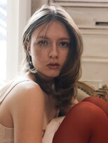 トレンチ(TRENCH)&nbsp;ブリーチダブルカラー　ミルクティーベージュ