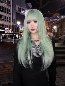 エル オオサカ 心斎橋店(L. OSAKA) ミントグリーン/シールエクステ