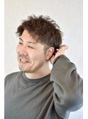 ビジネススタイル/メンズカット/メンズパーマ<理容室>/スーツ