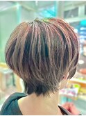 【40代・50代・60代白髪ぼかし】ホイル10枚でできるショートヘア
