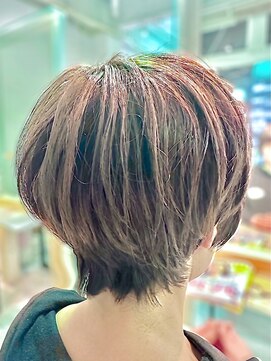 セブンフィズ(SEVEN fizz) 【40代・50代・60代白髪ぼかし】ホイル10枚でできるショートヘア